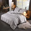 100% silk fabric Jacquard down quilts luxury hotel comforter set