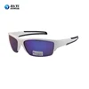 OEM Design Your Own Sports Stylish Blue Mirrored Lens Best Safety Glasses