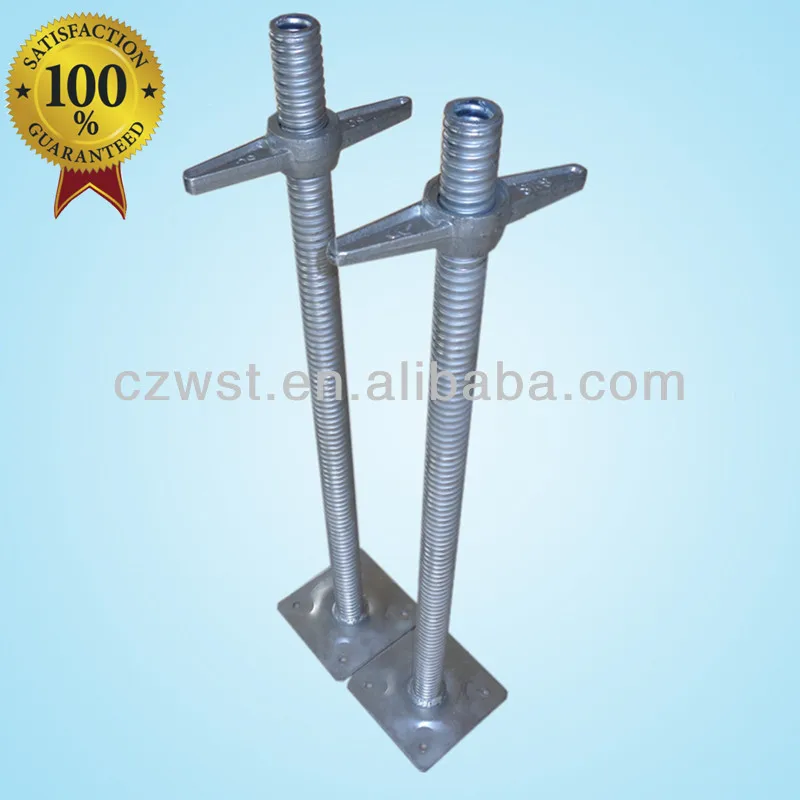 Mobile Scaffolding Adjustable Base Jack Adjustable Floor Support