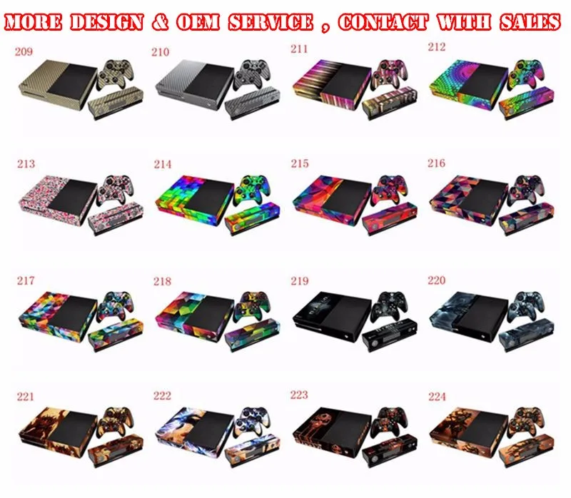 xbox one skin sticker (1)