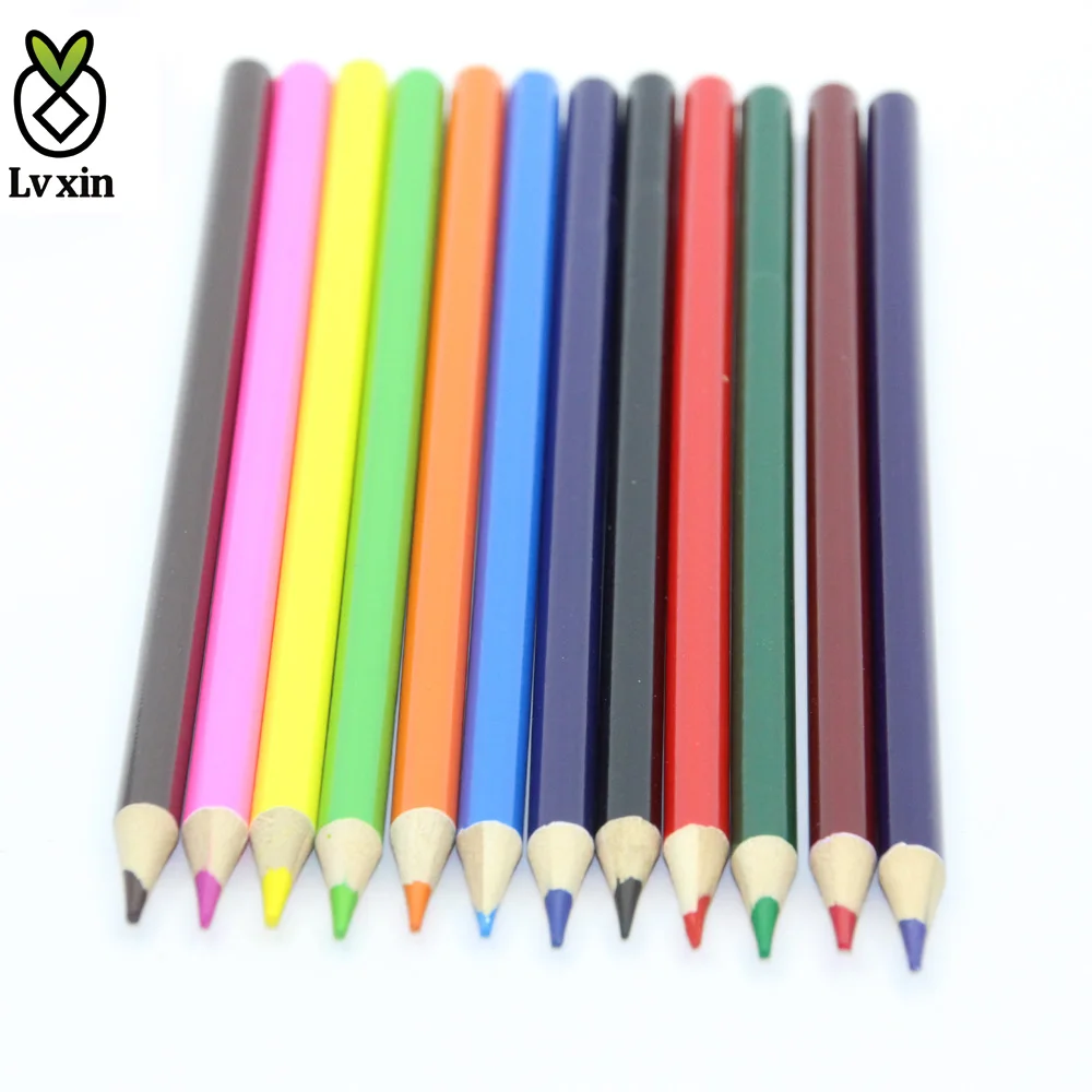 plastic color pencils