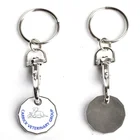 Hot Sale New personalized coin keychain key Ring Collection of souvenirs