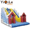 PVC inflatable water slides cute inflatable husky with lower price