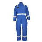 FR blue cotton offshore coverall uniforms for oil and gas