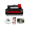 2019 new arrival 12 colors inkjet Automatic A1 6090 uv flatbed printer for Epson XP600 printhead*2pcs UV Flatbed Printer A2+