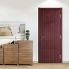 traditional chinese popular design interior wpc door with wpc door frame