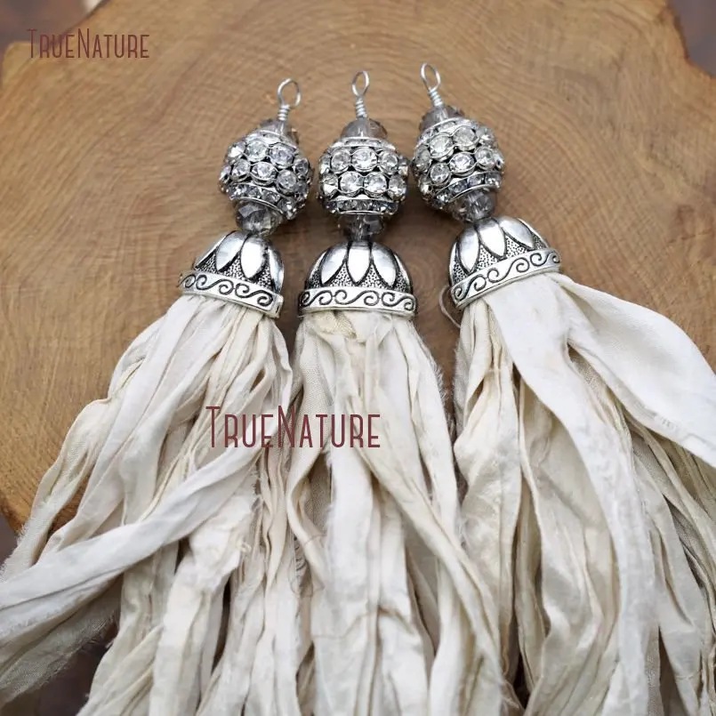 20171206-PM8966- Ivory Sari Silk Tassel Pendant Antique Silver_4