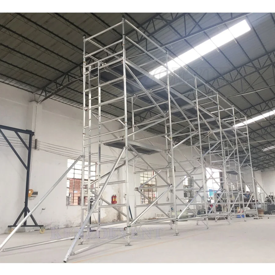 Mobile Adjustable Aluminum Construction Scaffolding For Sale Buy Used