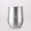 Stainless Steel Stemless Insulated Beer Cooler Wine Glass Tumbler Cup