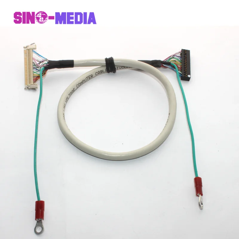 Sino-Media starconn 093f30-b0b01a lvds cable for50 pin lvds cable assembly