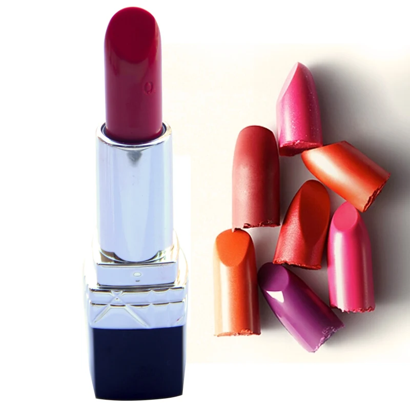 High quality| Long Lasting cosmetics batom Waterproof Brand New Makeup matte Lipstick 10 Sexy Nude and Red Color lipgloss Balm