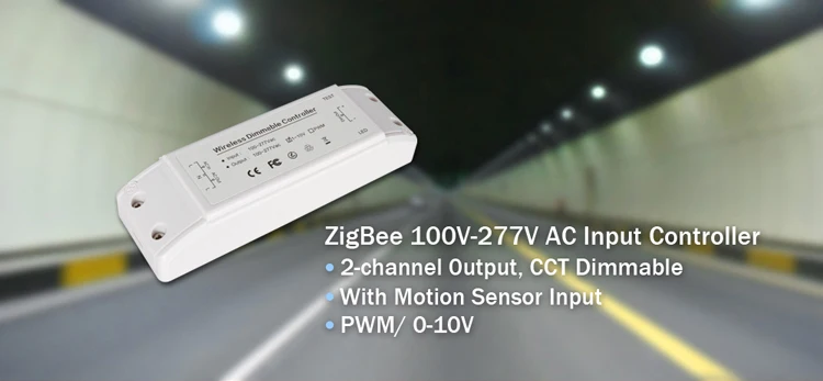 100-277v ac 0-10v or pwm smart zigbee controlled led dimmer controller timer 0-10v - ANKUX.COM