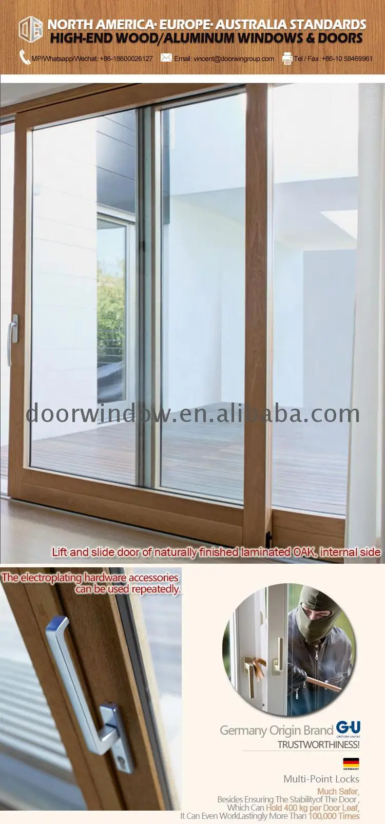 Aluminum sliding door for warehouse aluminum rail for sliding door aluminum profile door