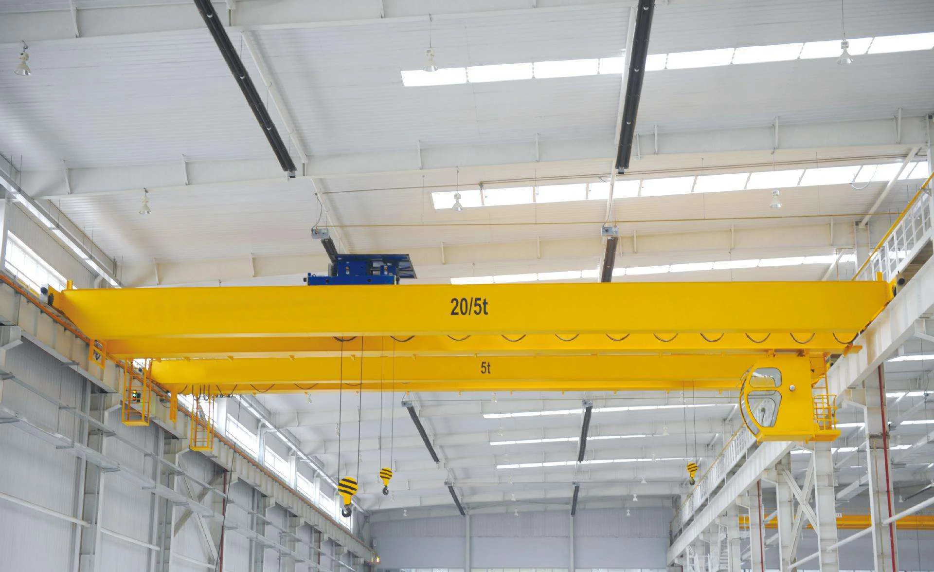 Double Girder Electric Overhead Travelling Overhead Bridge Crane Ton