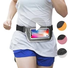 Unique Design Running Belt Waist Pack Water Resistant Runners Belt Fanny Pack Adjustable Running Pouch
