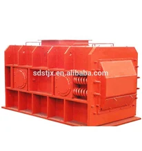 Ore grinding Application and Roller Crusher Type double toothed roll crusher