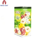 Custom Printed Rectangle Caviar Matcha Tin Can With Double Lid
