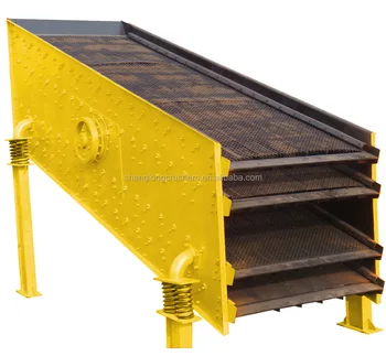 Sand vibrating screen for stone production line