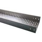 Galvanized Outdoor telecom Perforated Cable Tray With Holes
