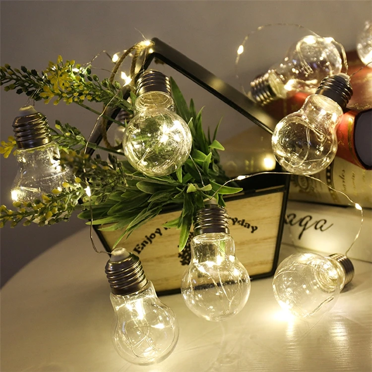 Liangliang Cooper Wire Vintage String Bulb Light