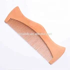 2018 New Style Hot Selling Custom Logo Wooden Hair Beard Comb