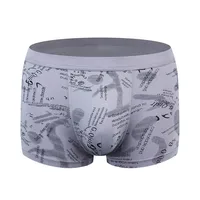 

Hot selling mens underwear fashion printing modal boxer shorts with big size wholesale