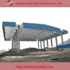 Andy steel frame structure gas station