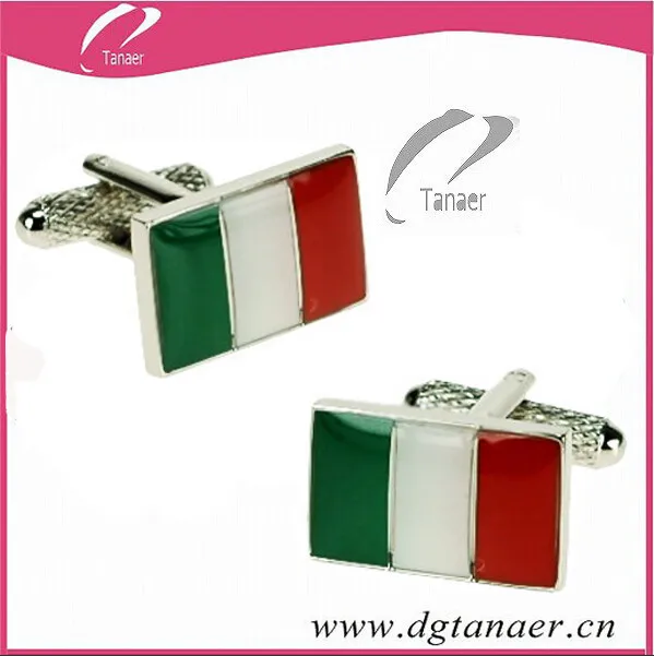 mens cufflinks with customized flag wholesale, cufflinks