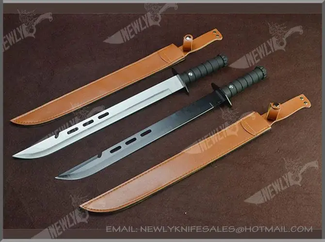Hot Sales Plastic Handle Hot Selling Tactical Knife With Nylon Sheath
