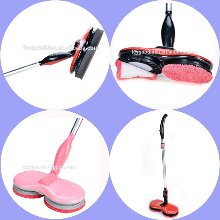 TV shopping best selling rechargeable spinning mop automatical spray mop