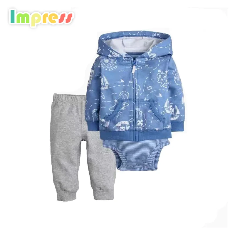 Soft cotton baby clothing set baby boy cardigan cloth set with bodysuit, As picture
Soft cotton baby clothing set baby boy cardigan cloth set with bodysuit, As picture