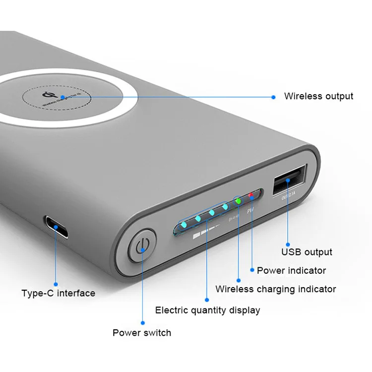 New product Power Bank 20000mAh Portable Charger Ultra Thin External Battery for All Type Cell Phones, Grey;black;white
New product Power Bank 20000mAh Portable Charger Ultra Thin External Battery for All Type Cell Phones, Grey;black;white