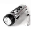 Dynamo Solar rechargeable emergency am fm radio with flashlight,siren