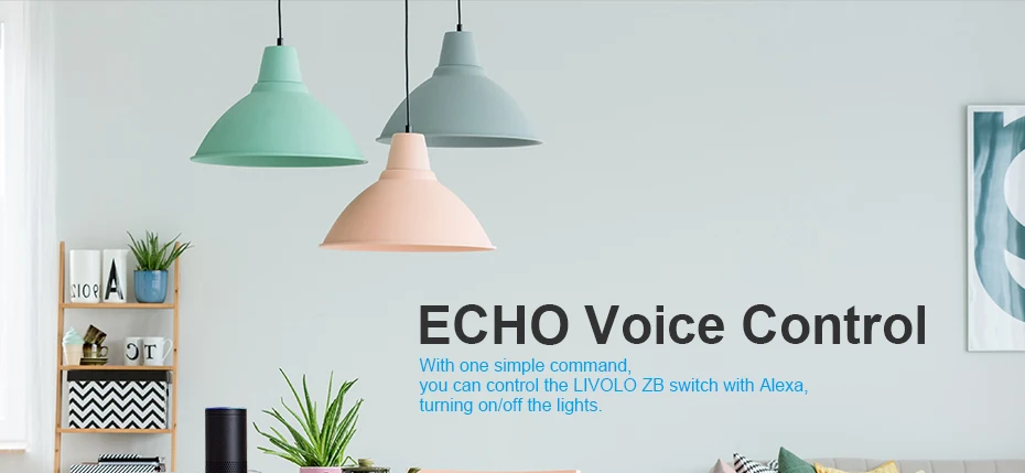 Zigbee wireless works with amazon alexa smart phone app for android switch - ANKUX.COM