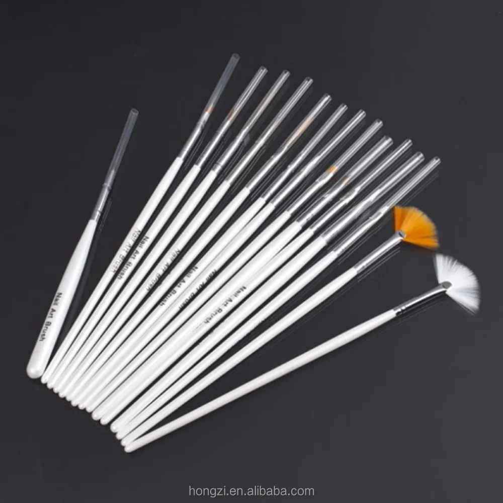 2021 UV Nail Gel Polish 15 pcs Nail Art Decorations Brush Set Tools Professional Painting Pen for False Nail Tips, White
2021 UV Nail Gel Polish 15 pcs Nail Art Decorations Brush Set Tools Professional Painting Pen for False Nail Tips, White