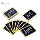 Custom Personalized Design Logo Printed Paper Plastic PVC Poker Playing Cards