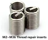 M2 to M36 screw locking coils wire thread insert
