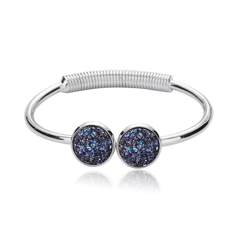 Hot Round Sweet Bracelet Multicolor Bicrystal Cluster Bracelet Factory direct natural stone Silver bracelet jewelry
Hot Round Sweet Bracelet Multicolor Bicrystal Cluster Bracelet Factory direct natural stone Silver bracelet jewelry
