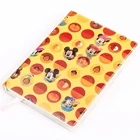 b5 diary notebook flower elastic notebook with gold edge