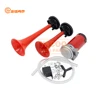 Two Double Air Horn Trumpet Plastic Roots Air Compressor Horn Tweeter /Car Truck Horn 12v