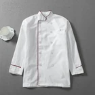 China Suppliers Hotel Design Chef Uniform Cooking Wear Restaurant Chef Uniform Jacket