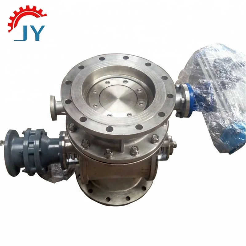 Airlock feeder cement plant spare parts stainless steel rotary airlock valve