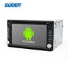 car Android DVD 6.2 inch touch screen double Din Universal Auto car dvd player with GPS navigation