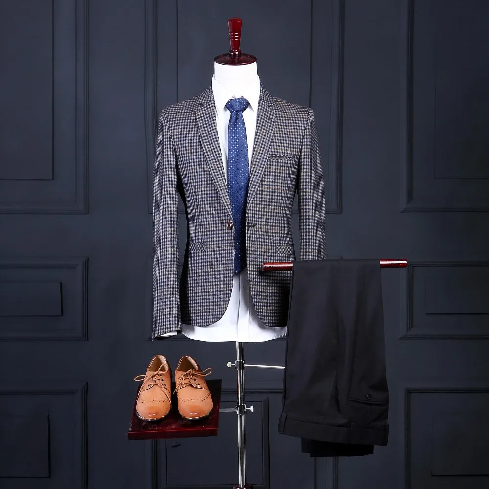 Black And White One Button Customized Made Men Suit For Evening Parties Mans Suit Model (Coat+Pants) NA15 Mens Plaid Suit, Per the request
Black And White One Button Customized Made Men Suit For Evening Parties Mans Suit Model (Coat+Pants) NA15 Mens Plaid Suit, Per the request