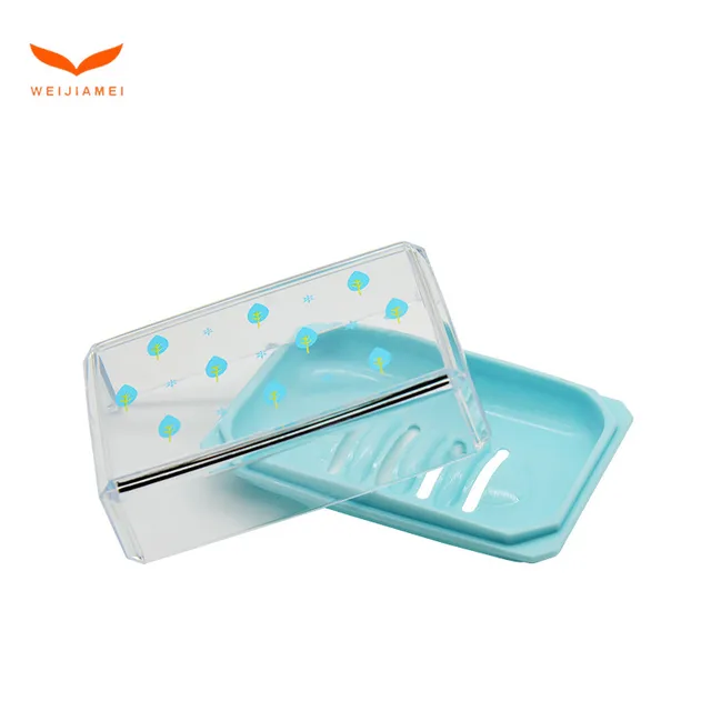 wholesale bathroom square clear plastic storage box
