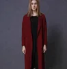 Warm Lining Wool Blend Custom Outdoor Long Ladies Winter Coats