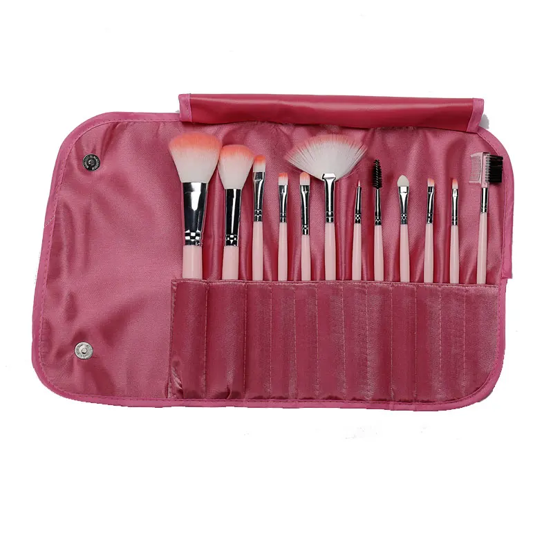 Makeup artist professional pink cute 12 pieces synthetic hair makrup brush set tool, Purple/black/pink
Makeup artist professional pink cute 12 pieces synthetic hair makrup brush set tool, Purple/black/pink