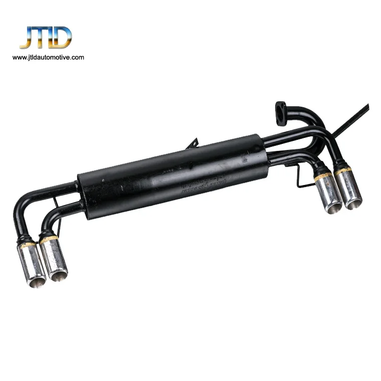 JTEC-040 STAINLESS STEEL DUAL CATBACK EXHAUST 2" TIP MUFFLER 85-89 FOR T O Y O T A MR2 W10 AW10 EXHAUST HEADER