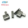 Wholesale high quality zip accessories custom zipper insertion pin and box zipper insertion pin for open end zipper