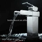 Uk Faucet Brass Faucet UK Royal Square Water Fall Washbasin Vessel Basin Water Faucet